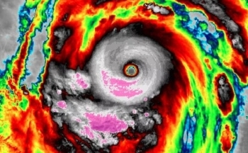 Siêu bão Bolaven mạnh thứ hai trên thế giới trong năm nay