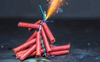 Hải Dương: Xử phạt 18 triệu đồng hành vi đốt pháo trái phép của 3 người đàn ông