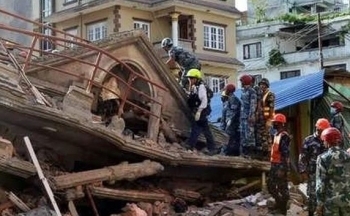 Động đất ở Nepal: Số người thiệt mạng tăng lên 128
