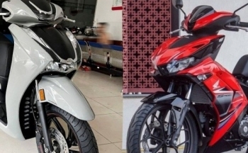 2 mẫu xe máy Honda Winner X và SH đang giảm giá tới 20 triệu đồng