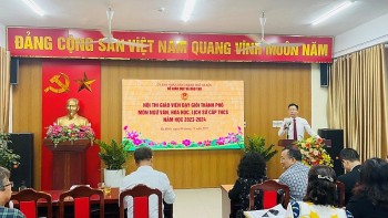 Hội thi giáo viên dạy giỏi THCS cấp Thành phố năm học 2023-2024 quận Ba Đình