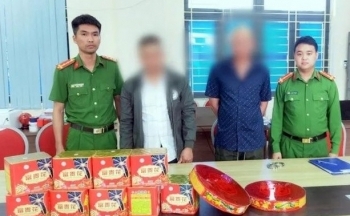 Quảng Ninh: Bắt quả tang hai đối tượng mua bán gần 20 kg pháo nổ