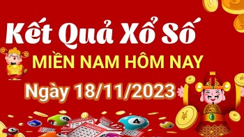 Xổ số miền Nam 18/11, SXMN 18/11, XSMN 18/11, Kết quả Xổ số miền Nam thứ bảy