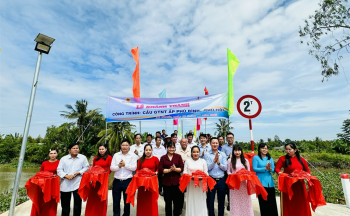 BSR khánh thành 2 cầu dân sinh tại tỉnh Vĩnh Long