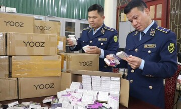 Cao Bằng: Tạm giữ 2.500 sản phẩm thuốc lá điện tử mang nhãn hiệu YOOZ ZERO POD