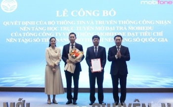 Bộ Thông tin và Truyền thông công nhận MobiEdu và MobiFone Meet là nền tảng số quốc gia
