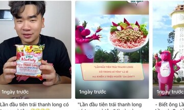 Mì tôm thanh long