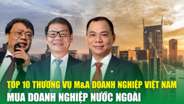 10 thương vụ M&A doanh nghiệp Việt “thâu tóm” doanh nghiệp ngoại đình đám nhất
