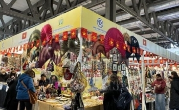 Hàng Việt Nam được đánh giá cao tại Hội chợ Thủ công mỹ nghệ quốc tế Artigiano (Italy)
