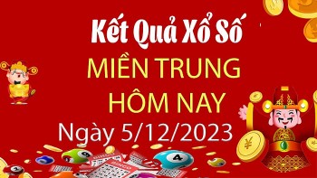 Kết quả Xổ số miền Trung ngày 5/12/2023, KQXSMT ngày 5 tháng 12, XSMT 5/12, xổ số miền Trung hôm nay