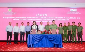 PVOIL và Công an TP. Hồ Chí Minh tăng cường phối hợp trong công tác an ninh kinh tế