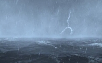 Dự báo thời tiết biển hôm nay 16/12/2023: Mưa dông, gió mạnh và sóng lớn trên biển