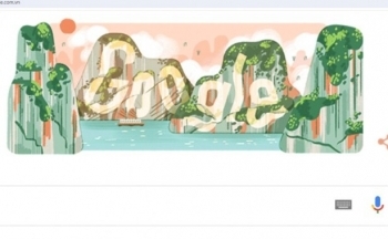 Vịnh Hạ Long được Google Doodle vinh danh
