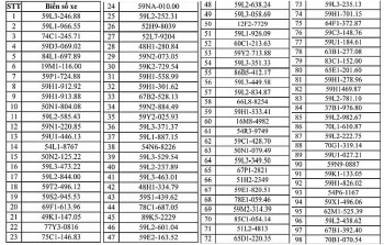 TP. Hồ Chí Minh: Công an tìm chủ nhân của gần 200 xe tang vật của các vụ án