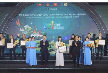BIDV được vinh danh Top 10 Doanh nghiệp bền vững lĩnh vực thương mại - dịch vụ