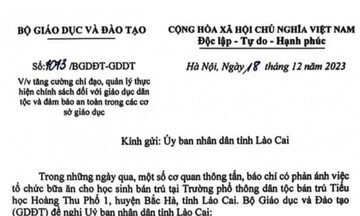 11 học sinh ăn 2 gói mì tôm chan cơm ở Lào Cai: Bộ Giáo dục và Đào tạo đề nghị xử lý nghiêm