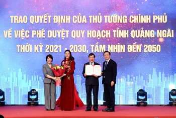 Công bố quy hoạch tỉnh Quảng Ngãi thời kỳ 2021-2030, tầm nhìn đến năm 2050