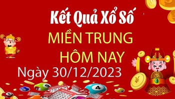 Kết quả Xổ số miền Trung ngày 30/12/2023, KQXSMT ngày 30 tháng 12, XSMT 30/12, xổ số miền Trung hôm nay