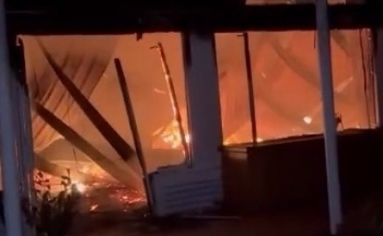 Kiên Giang: Cháy Hội trường Thành ủy Hà Tiên