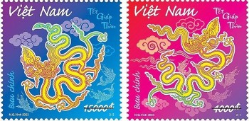 Phát hành bộ tem bưu chính Tết Giáp Thìn 2024