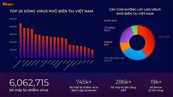 Người Việt Nam mất 17.300 tỉ đồng do vi rút máy tính trong năm 2023