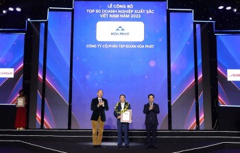 Hòa Phát được vinh danh doanh nghiệp tư nhân lớn nhất Việt Nam năm 2023