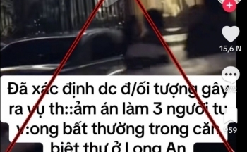 Điều tra kẻ tung tin thảm án 3 người chết ở Long An