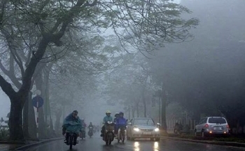 Thời tiết hôm nay ngày 2/2/2024: Tết ông Công, ông Táo miền Bắc mưa phùn, sương mù bao phủ