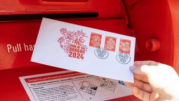 Australia phát hành bộ tem Tết Nguyên đán Giáp Thìn