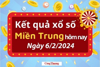 Kết quả Xổ số miền Trung ngày 6/2/2024, KQXSMT ngày 6 tháng 2, XSMT 6/2, xổ số miền Trung hôm nay