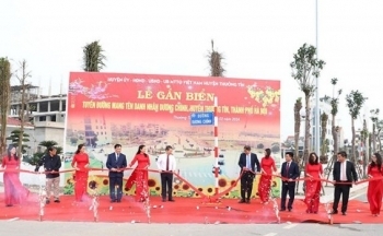 Thường Tín: Công bố gắn biển 2 đường mới được đặt tên
