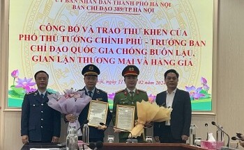 Phó Thủ tướng Trần Lưu Quang gửi thư khen lực lượng Quản lý thị trường Hà Nội