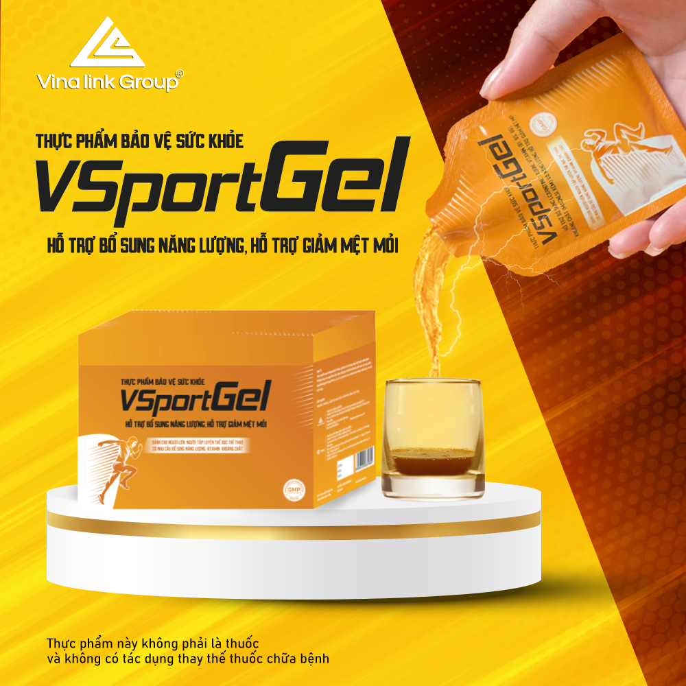 VSportGel - đồng hành cùng vận động viên, người chơi thể thao