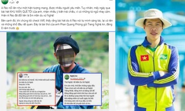 Lùm xùm A Páo bị tố đạo nhái: Tác giả bài thơ lên tiếng