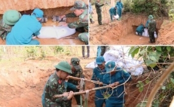 Bình Định: Hủy nổ thành công quả bom nặng 115kg