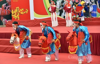 Trò diễn Xuân Phả - Kết tinh nghệ thuật múa cung đình và dân gian