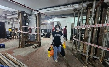Chung cư mini bị nứt ở Hà Nội: Cột mất khả năng chịu lực, chi phí sửa chữa đến 5 tỷ đồng