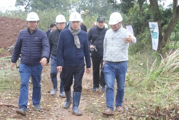 Đôn đốc tiến độ đường dây 500kV mạch 3 Nam Định I- Phố Nối