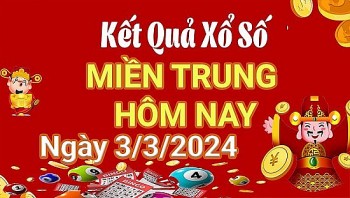 XSMT 3/3, Kết quả xổ số miền Trung hôm nay 3/3/2024,xổ số miền Trung ngày 3 tháng 3, trực tiếp XSMT 3/3