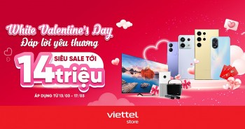 Viettel Store ưu đãi đến 14 triệu đồng cho các cặp tình nhân trong White Valentine's Day