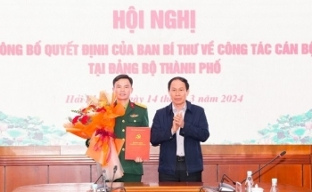 Hải Phòng: Chỉ huy trưởng Bộ Chỉ huy Quân sự thành phố tham gia Ban Thường vụ Thành ủy