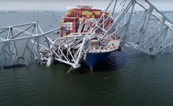 Hoa Kỳ nỗ lực xử lý vụ việc sập cầu tại Baltimore