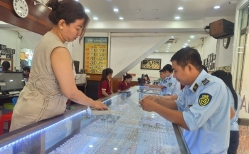 An Giang: Tạm giữ nhiều kim loại vàng không rõ nguồn gốc tại Chi nhánh doanh nghiệp tư nhân Kim Mai