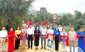 Hà Giang: Khánh thành cầu dân sinh vượt lũ tặng bà con vùng cao huyện Bắc Quang