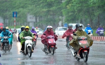 Thời tiết hôm nay ngày 5/4/2024: Không khí lạnh tăng cường yếu, Bắc Bộ mưa dông