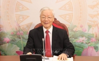 Tổng Bí thư Nguyễn Phú Trọng gửi thư chúc mừng năm mới hai nước Lào và Campuchia