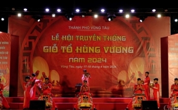 Thành phố Vũng Tàu khai mạc lễ Giỗ Tổ Hùng Vương