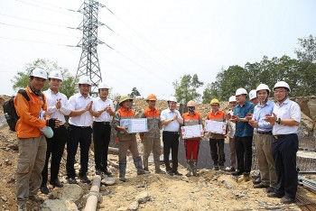 Đường dây 500kV mạch 3 hoàn thành đúc móng gần 65% vị trí cột