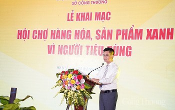 Hà Nội: Khai mạc Hội chợ ‘Hàng hóa, sản phẩm xanh vì người tiêu dùng’