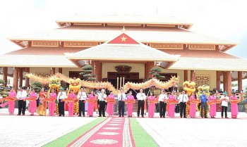 Khánh thành Đền thờ Anh hùng liệt sĩ hy sinh trên tuyến Đường 1C huyền thoại